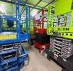 سيزرلفت ومانلفت ورافعات شوكية متوفرة للايجار., خدمات