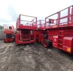 سيزر لفت 16متر 18متر ديزل للايجار , الشاحنات , معدات للإيجار