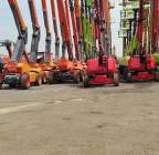 سيزر لفت ومان لفت للايجار..#scissor_lifts #manlift, الشاحنات , رافعة