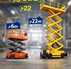 Caesarlift12m for rent Medina , الشاحنات , معدات للإيجار