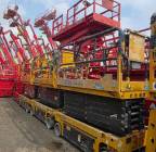 معدات سيزر لفت كهرباء للإيجار , الشاحنات , معدات للإيجار