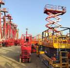 معدات سيزر لفت كهرباء للإيجار , الشاحنات , معدات للإيجار