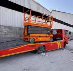 سيزرات لفت جميع الارتفاعات للايجار, الشاحنات , رافعة