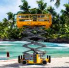 سيزر لفت للايجار بجميع امتارها وانواعه , الشاحنات , رافعة